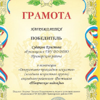 «Творческие надежды – 2019»