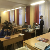Беседа  с курсантом