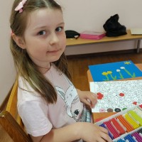 Одуванчики из пластилина