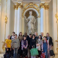 Пленэр в Государственном Эрмитаже